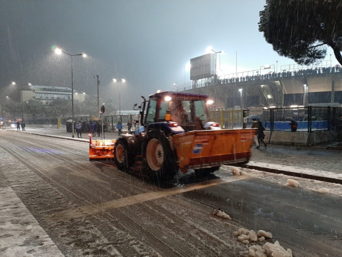 Dopo la nevicata, nessuna criticità a Bergamo: in azione oggi 39 spalatori e 4 mezzi