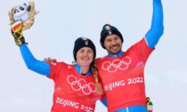 Pechino 2022, Michela Moioli gioisce dopo la delusione: argento con Visintin nella gara a squadre