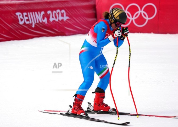 Olimpiadi di Pechino, Sofia Goggia è quarta nell’ultima prova di discesa libera