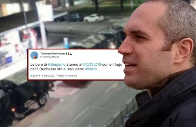 Tweet negazionista: i familiari delle vittime querelano Montesano. Esposto dell’Ordine dei Giornalisti
