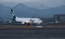 Orio, primo volo dalla Norvegia con la compagnia Flyr