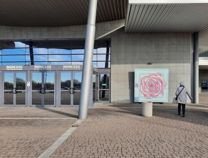 “Il labirinto della Rosa”: in Fiera un’opera d’arte contro la violenza sulle donne