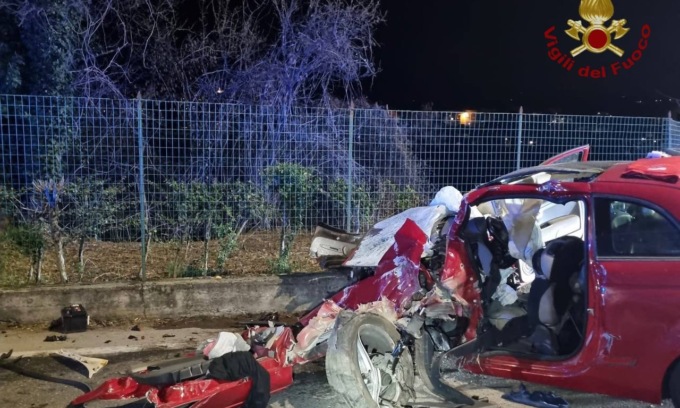 Bruttissimo incidente a Ponte San Pietro: morto l’autista 32enne, feriti gli altri passeggeri