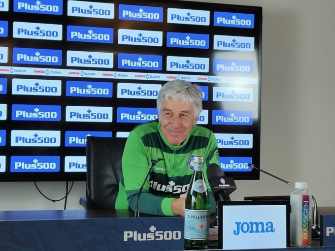 Gasperini alla vigilia del Cagliari: «Zapata si è allenato bene. Mercato? Abbiamo alternative»