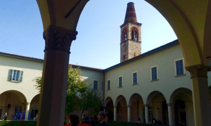 Bergamo, crepe nel chiostro dell'antico convento dei Celestini: va salvato in fretta!