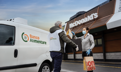 McDonald’s e Banco Alimentare donano 200 pasti caldi a settimana nella Bergamasca