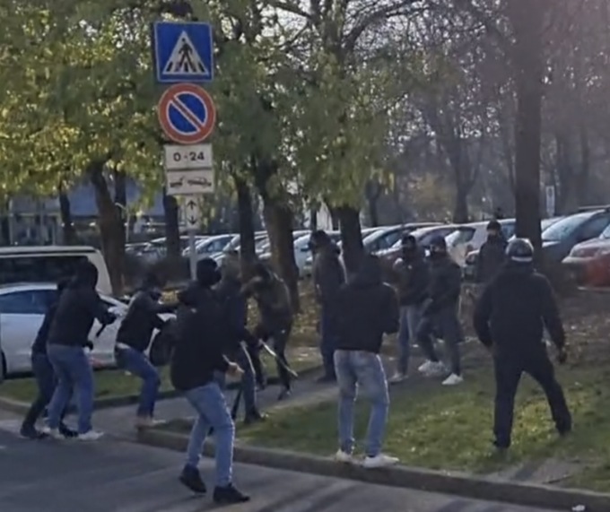 Scontri prima di Atalanta-Roma: Daspati nove ultras (5 sono tifosi atalantini)