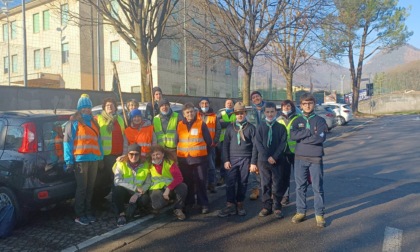 Ad Albino fa tappa il primo Giro d'Italia di Plogging: correre raccogliendo i rifiuti per strada