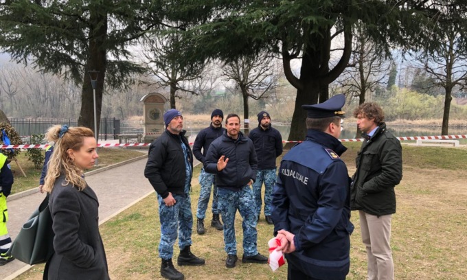 Trovate due bombe nel fiume Adda, a tre metri dalla riva