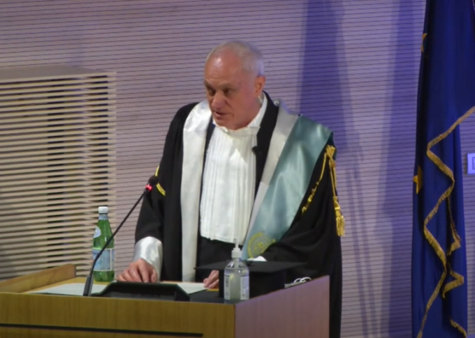 La lectio magistralis di Antonio Percassi all’Università Iulm dopo la laurea honoris causa