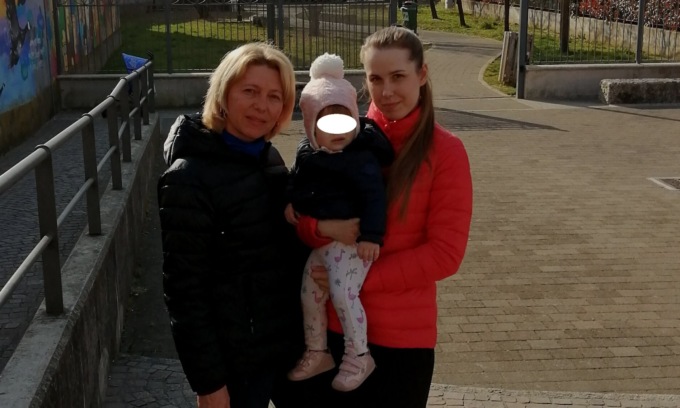 La storia di Natalija, e della piccola Kateryna, in fuga dall’Ucraina