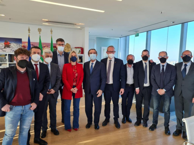 I vertici della Provincia incontrano Regione: fondi Pnrr, infrastrutture, Case di comunità