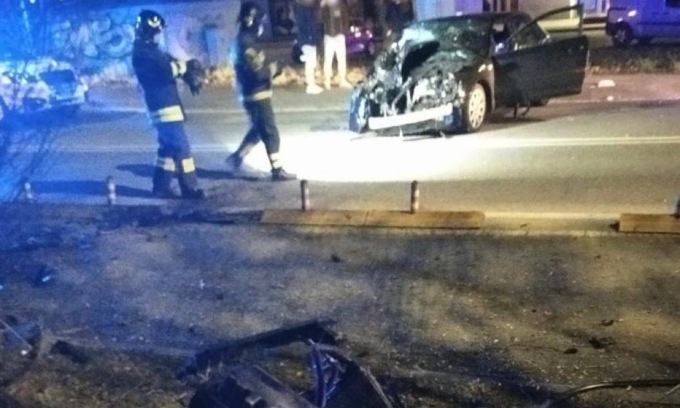 Incidente a Curno: i Vigili del fuoco estraggono due persone dall’abitacolo