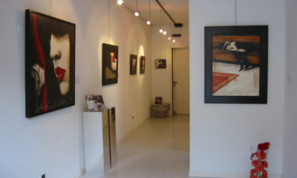 Inaugurazione della nuova sede della galleria "Franca Pezzoli arte contemporanea"