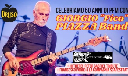 50 ANNI DI PFM con Giorgio “Fico” Piazza Band