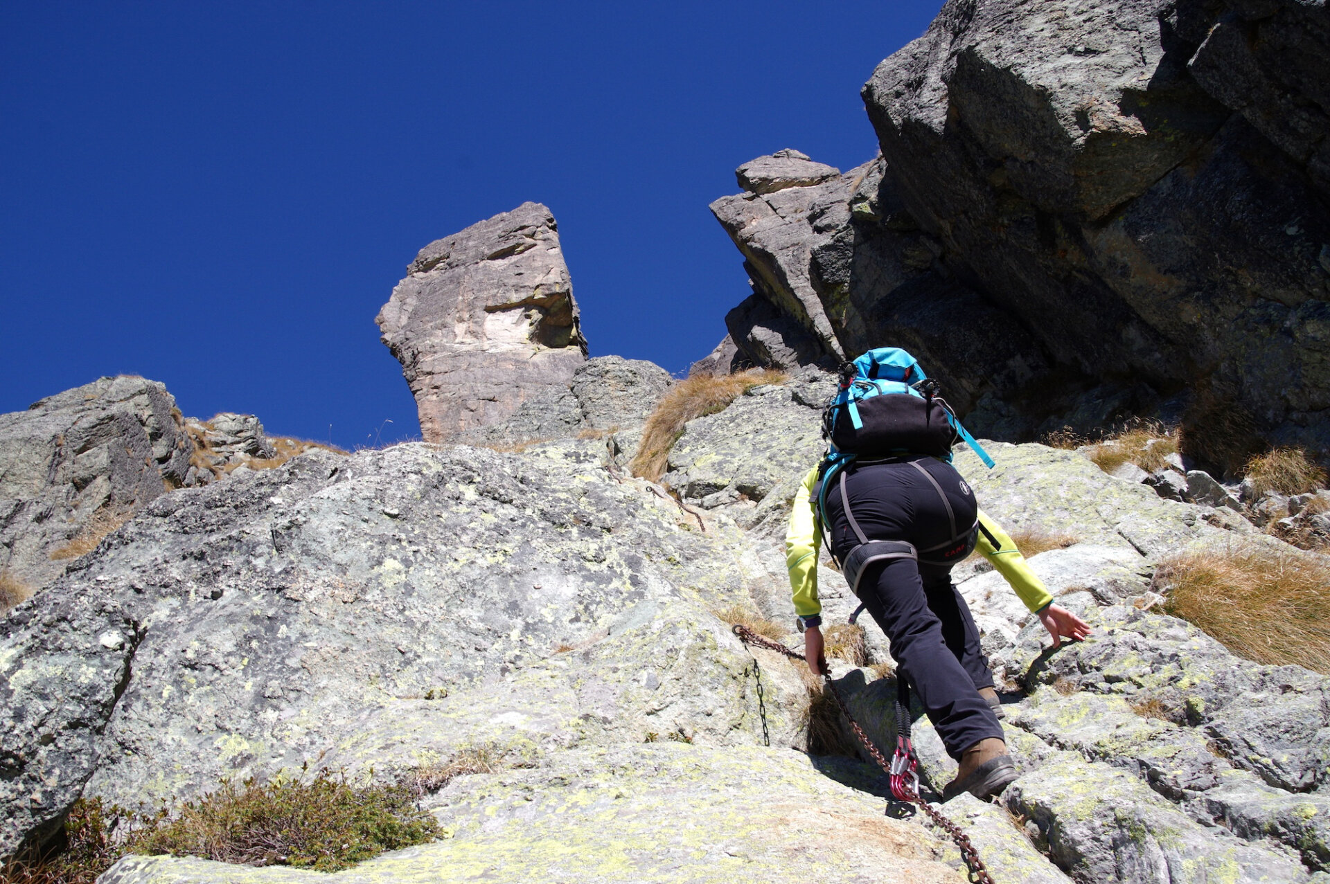 5 - Escursione al pizzo del Becco la via ferrata