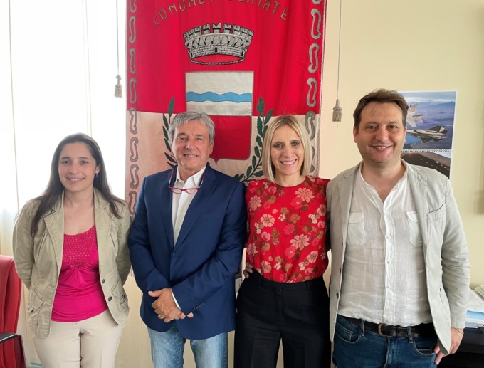 Presentata la ciclopedonale Seriate-Pedrengo: 1,5 km nel verde del Parco del Serio