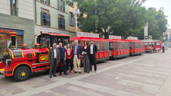 Le bellezze di Bergamo a bordo di un trenino: arriva in città il Bergamo City Tour