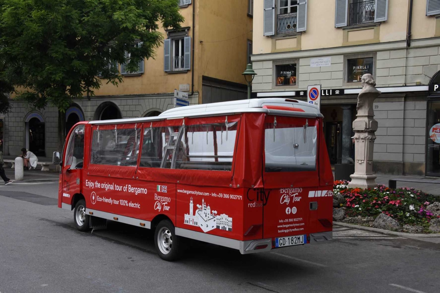 bergamo city tour trenino