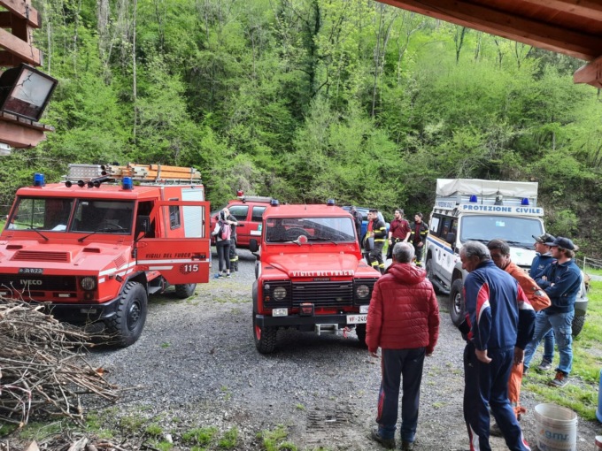 Sollievo a Gandino, ritrovata Marilena Facchini in una zona impervia a monte del laghetto Corrado