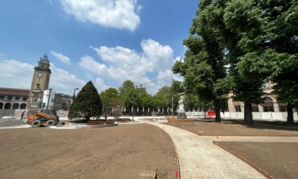 Il centro di Bergamo è tutto un cantiere, ma a fine giugno comincerà a sbocciare