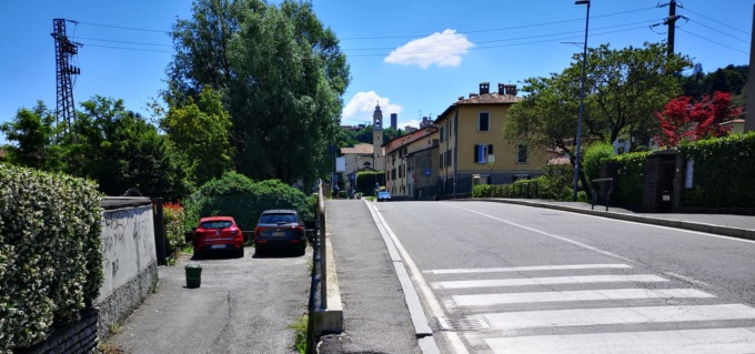 In centro città fa un caldo bestia, ma a Valverde ci sono anche cinque gradi in meno