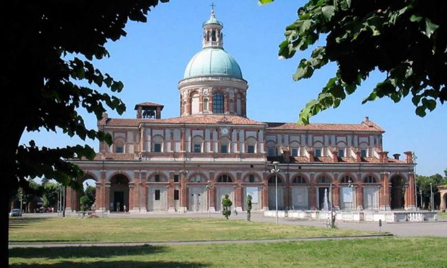 Mobilitazione al Santuario di Caravaggio contro il progetto della logistica di Misano