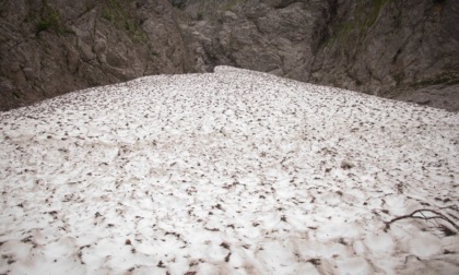 Il nevaio-ghiacciaio della Val Las è scomparso, vittima del caldo e della poca neve