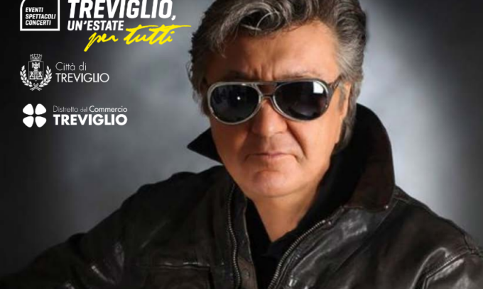 Bobby Solo in concerto in piazza Setti per inaugurare l’estate trevigliese