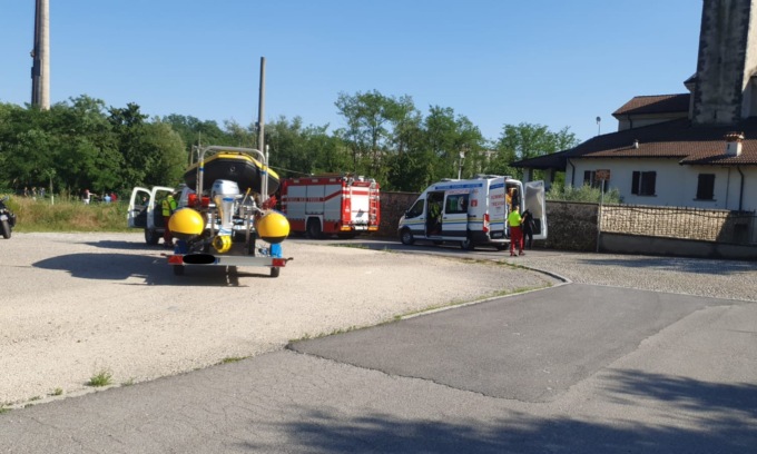 Tragedia a Castelli Calepio: giovane di 30 anni muore in un canale vicino all’Oglio davanti al padre