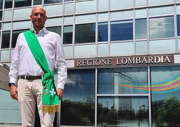 Il consigliere bergamasco Dario Violi rappresenta Regione Lombardia al Milano Pride 2022