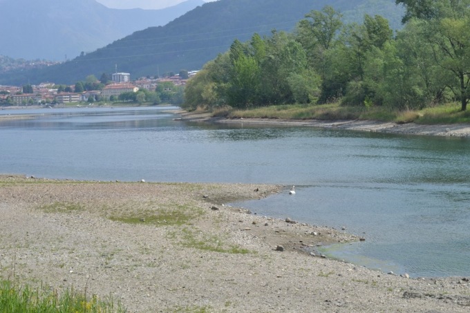 Siccità e crisi idrica, ecco la situazione dei fiumi Adda e Oglio e del lago d’Iseo