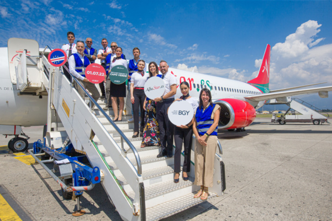 Albastar inaugura il collegamento tra l’aeroporto di Bergamo e Capo Verde