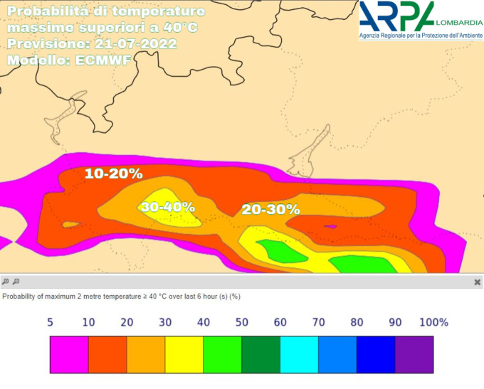 L’allarme di Arpa Lombardia: in arrivo una nuova ondata di caldo fino a 40°C