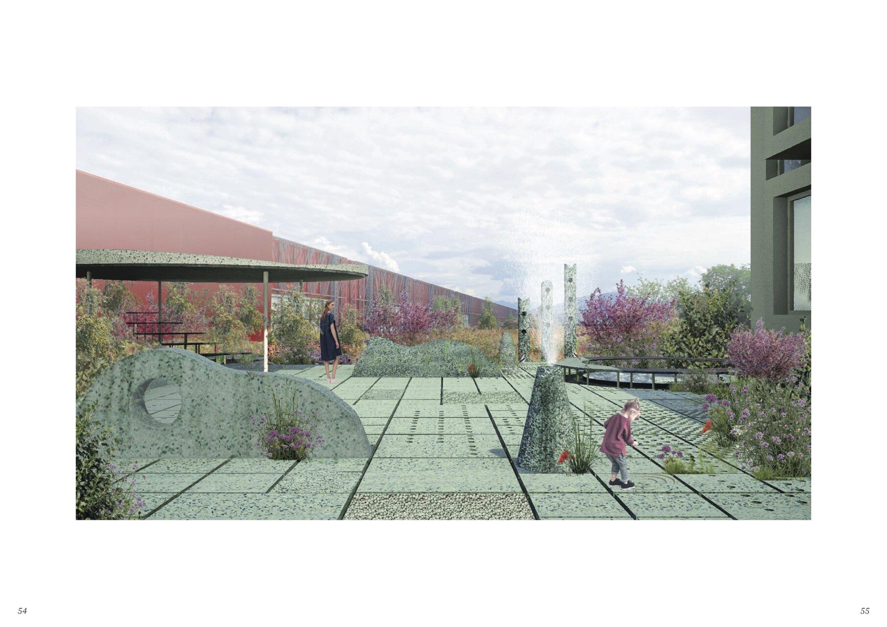 Studio Ossidiana_progetto per piazza Industriosa Natura, BG