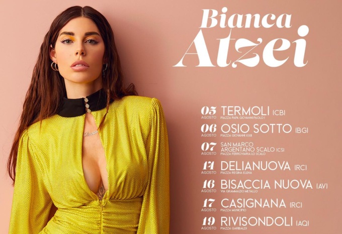 Il 6 agosto Bianca Atzei a Osio Sotto. Tra attesa e i «quàrcet zó» della vecchia scuola