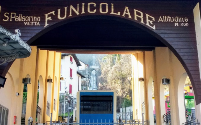 San Pellegrino Terme, inaugurata la funicolare che porta in Vetta