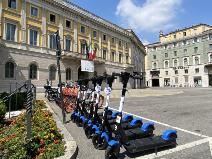 Monopattini elettrici in sharing a Bergamo, a settembre nuovo bando: ecco cosa cambierà