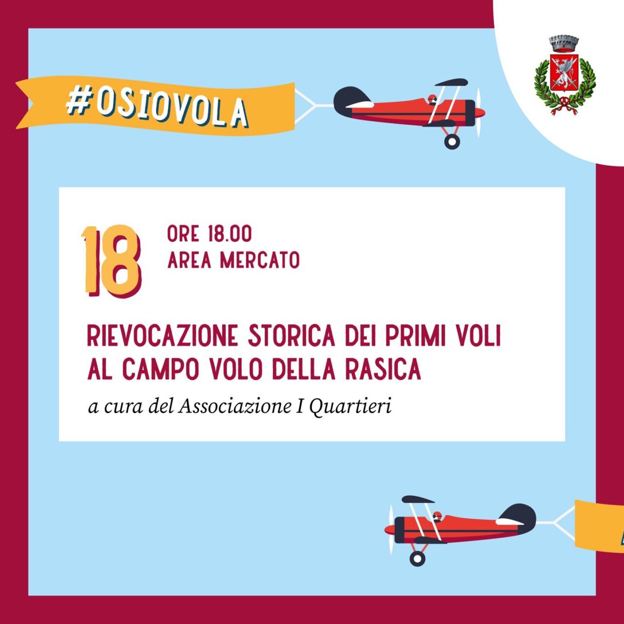 A Osio Sotto arriva la giornata del volo domenica 18 settembre