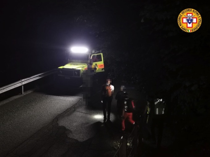 Ritrovato a mezzanotte l’escursionista inglese disperso nei pressi del rifugio Branchino