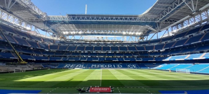 È Made in Italy l’erba che “scompare” nel nuovo stadio Santiago Bernabèu!