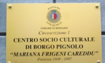 Targa alla scrittrice Frigeni Careddu rimossa dal Centro Culturale di Pignolo, la Lega: «Sia rimessa al suo posto»