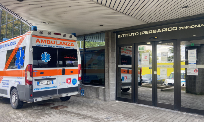 Ventiquattrenne gravissimo per intossicazione da monossido: ricoverato all’istituto iperbarico