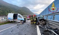 Frontale sulla superstrada della Val Seriana: muore un ragazzo di 28 anni