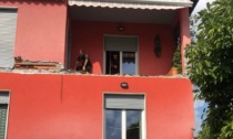 Crolla un terrazzo a Scanzorosciate: nessun ferito, sono intervenuti i Vigili del fuoco
