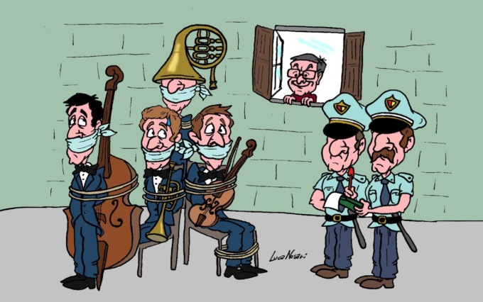 Conservatorio multato per le finestre aperte: l’imbarazzo del Comune di Bergamo