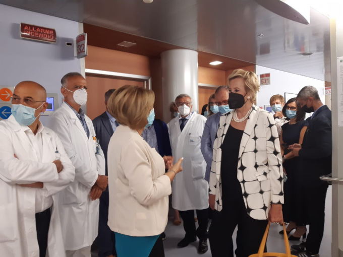 Moratti al Papa Giovanni per il progetto di follow up post-ricovero dei pazienti oncologici