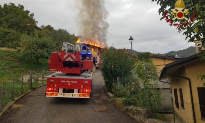 Catena di solidarietà per le famiglie che hanno perso tutto nell’incendio a Cenate Sopra