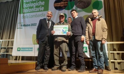 Enrico Milesi di Osio Sopra è stato premiato come migliore Gev della Lombardia