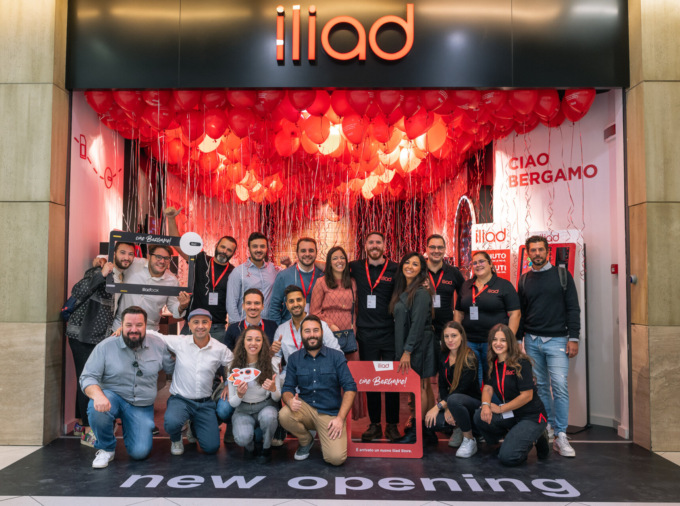 A Oriocenter è arrivata Iliad, la compagnia che ha rivoluzionato la telefonia